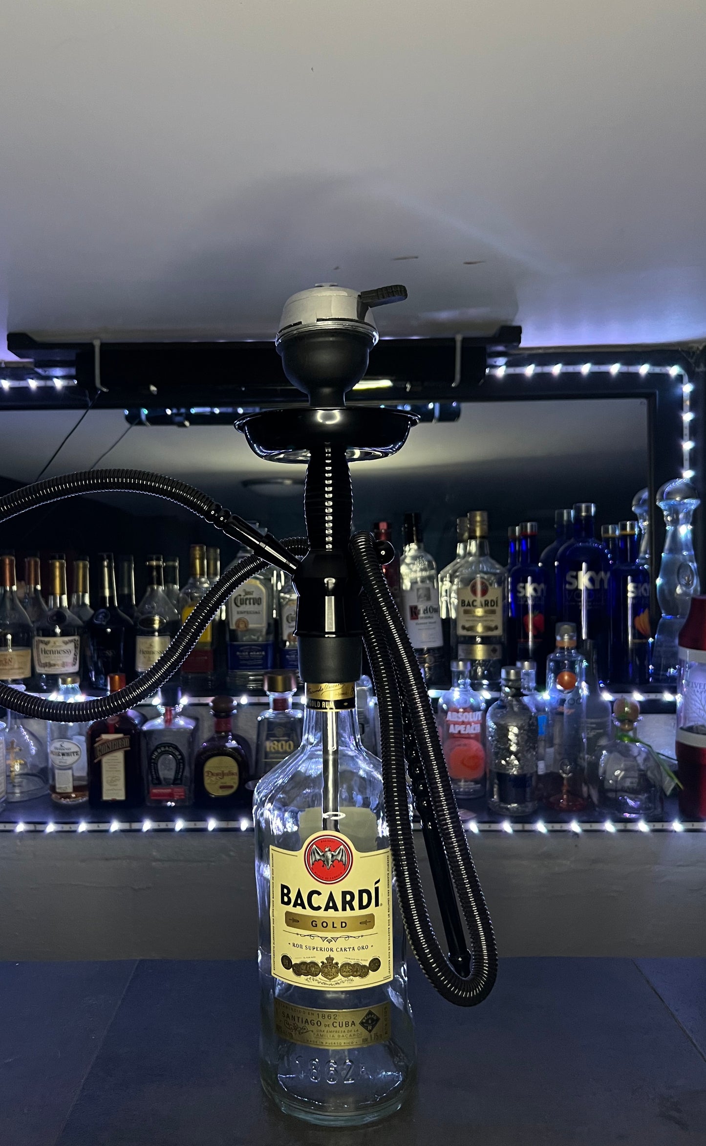 Liquor Bottle Hookahs (Silicone)