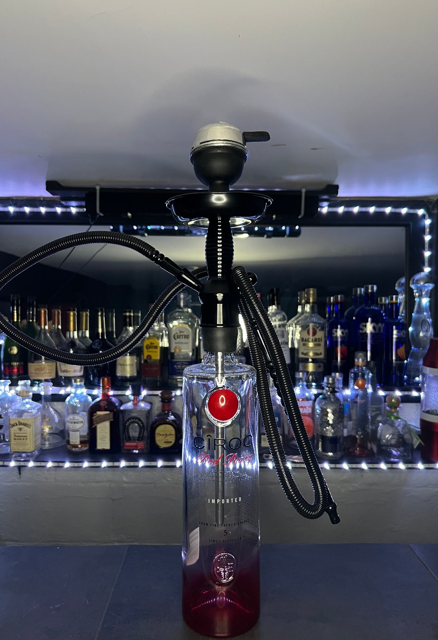 Liquor Bottle Hookahs (Silicone)