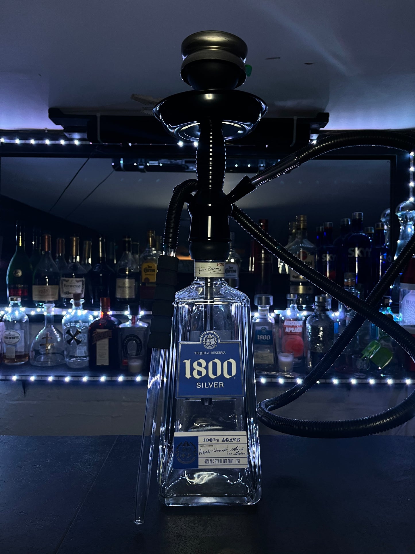 Liquor Bottle Hookahs (Silicone)