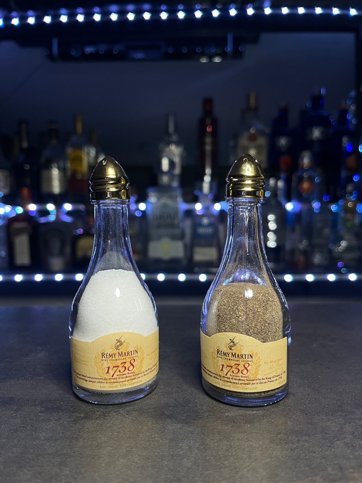 Liquor Bottle Salt & Pepper Shakers