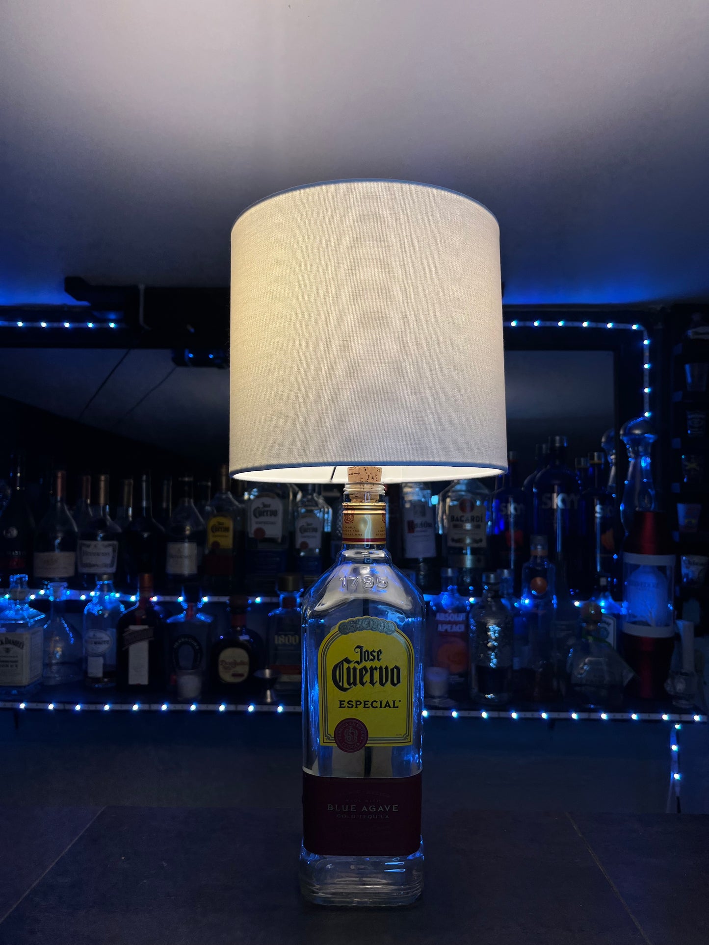 Liquor Bottle Lamps