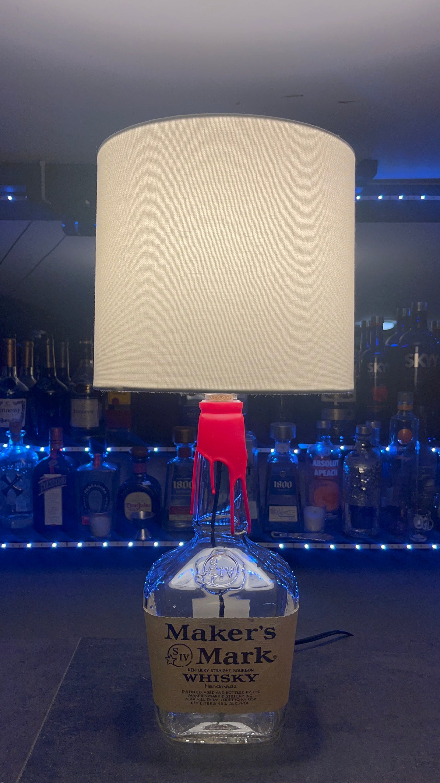 Liquor Bottle Lamps